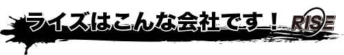 RISEはこんな会社です